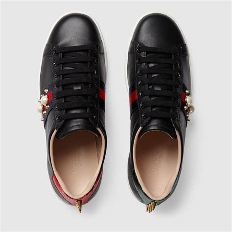 Gucci ace studded sneakers